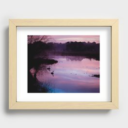 Pond Recessed Framed Print