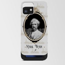 Classic Writers - Mark Twain iPhone Card Case