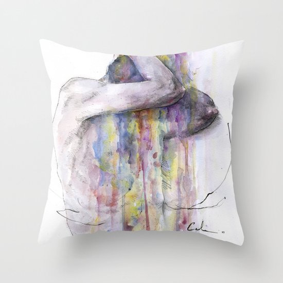 learn to appear Throw Pillow