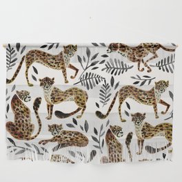 Cheetah Collection – Mocha & Black Palette Wall Hanging