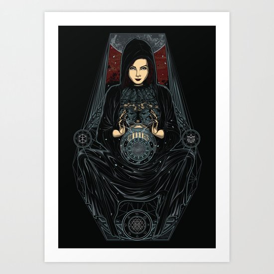 catch the venus Art Print