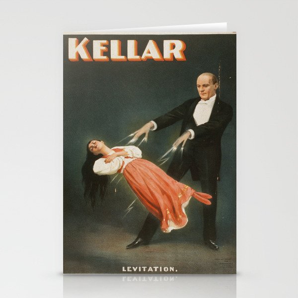 Vintage poster - Kellar the Magician Stationery Cards