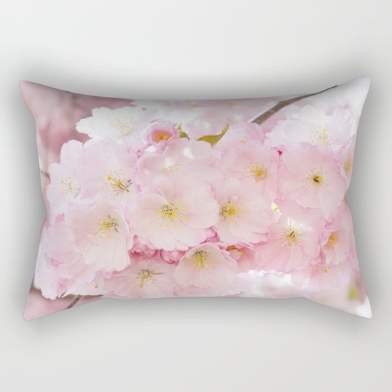 Japanese cherry tree Rectangular Pillow
