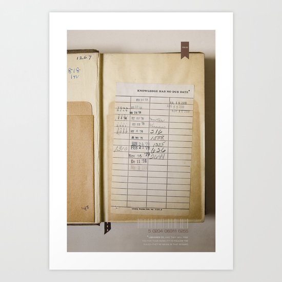 Due Date Art Print