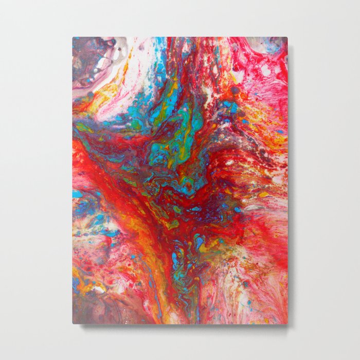 Abstract Artwork Colourful #13 Metal Print