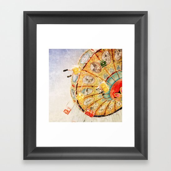 Sea Swings... Framed Art Print