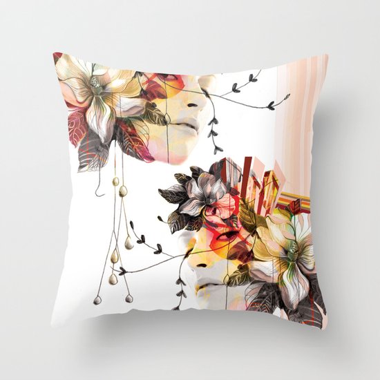 Double Vision 2 Throw Pillow