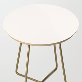 White Rice Side Table