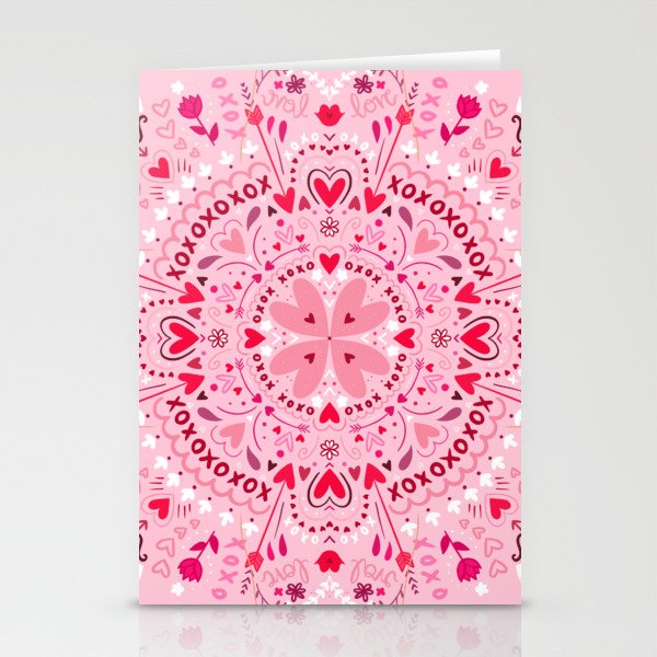 Stupid Cupid - Pink Valentine Stationery Cards