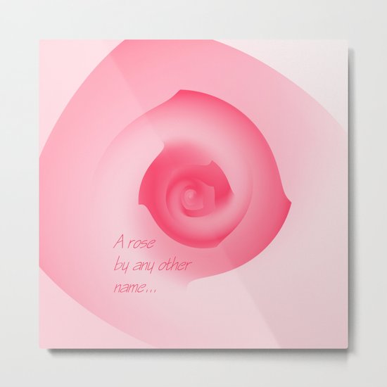 A Rose Metal Print