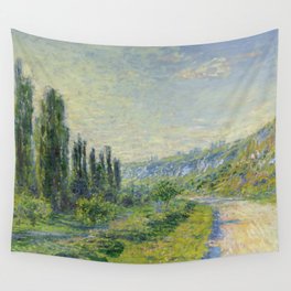 Claude Monet "The Road to Vétheuil" (1880) Wall Tapestry