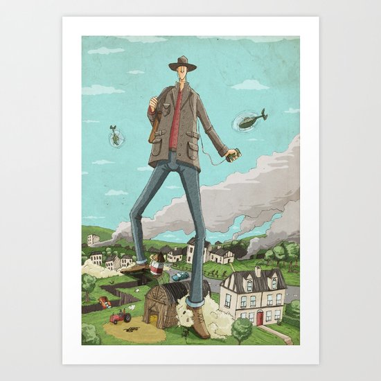 Tall Art Print