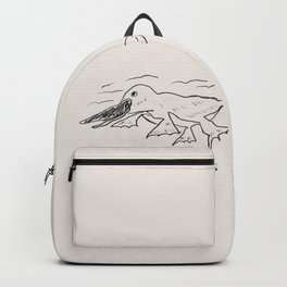 Puzzled platypus Backpack