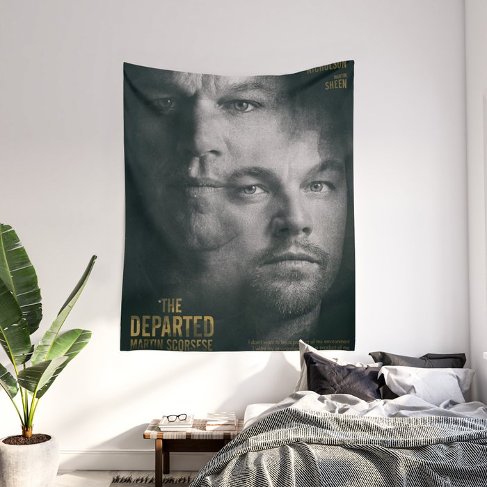 The Departed, Martin Scorsese movie poster, Leonardo DiCaprio, Matt Damon,  american mafia film Wallpaper by Stefanoreves