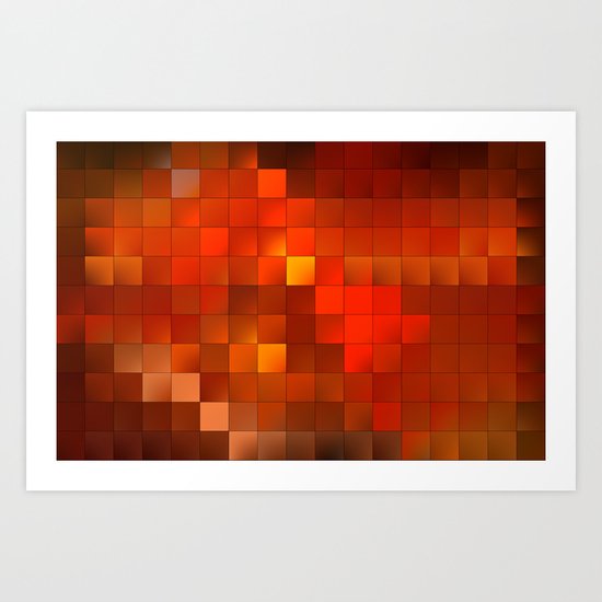 light squares Art Print