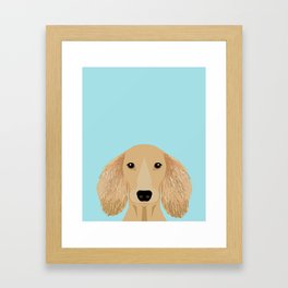 Dachsie Framed Art Prints Society6