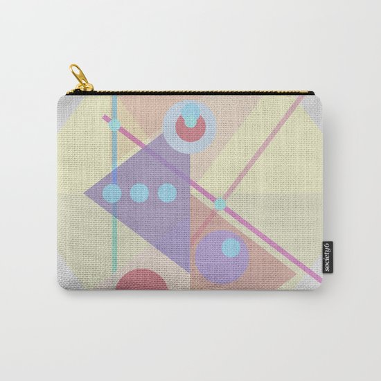 Geometric pastel 01 Carry-All Pouch