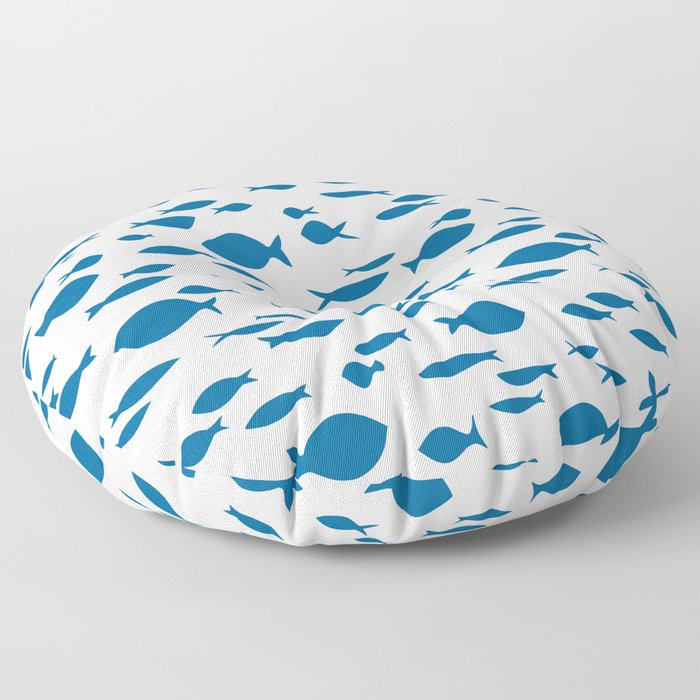 submarin-fish Floor Pillow