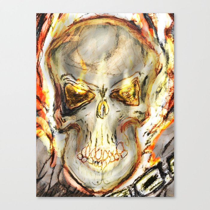 Ghost Rider The Spirit of Vengence Canvas Print