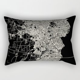 Maracaibo, Venezuela City Map Rectangular Pillow