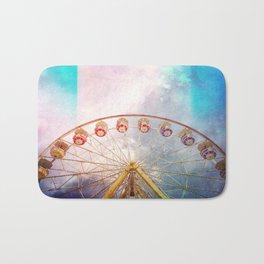 Ferris Wheel of Dreams Bath Mat