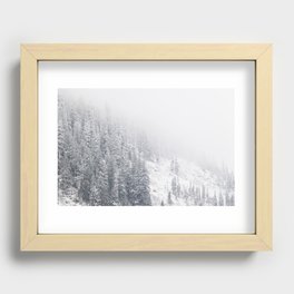 Winter Haze 3 Recessed Framed Print