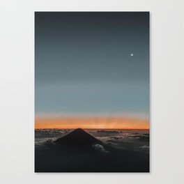 Volcano Sunrise (Acatenango, Guatemala) Canvas Print