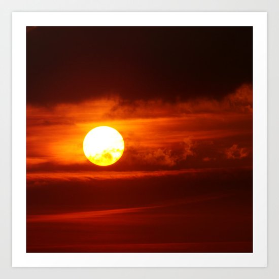 The Blood Moon Art Print