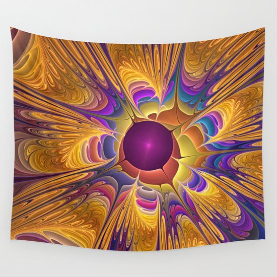 Dance of the Fireflies Wall Tapestry