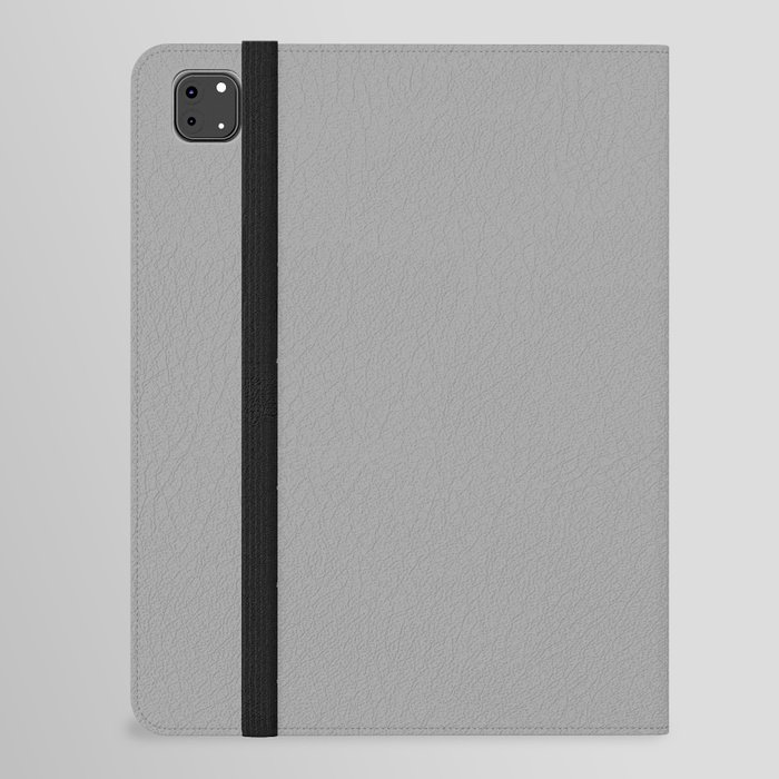 Monochrome Grey 161-161-161 iPad Folio Case