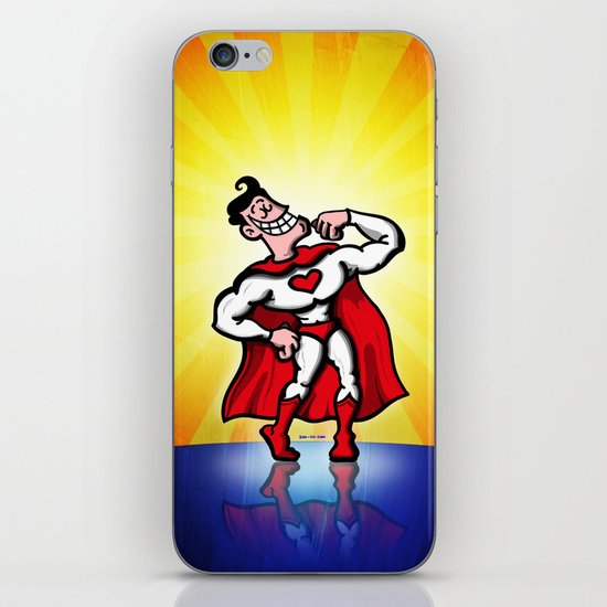 Heroe of Love iPhone Skin