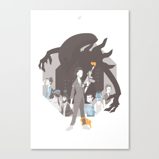 Alien Canvas Print