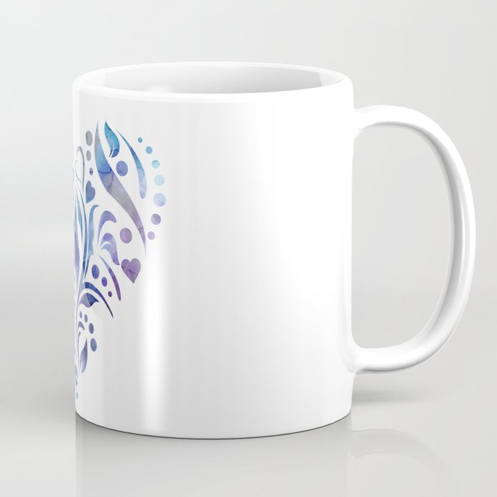 Mandala Heart Coffee Mug