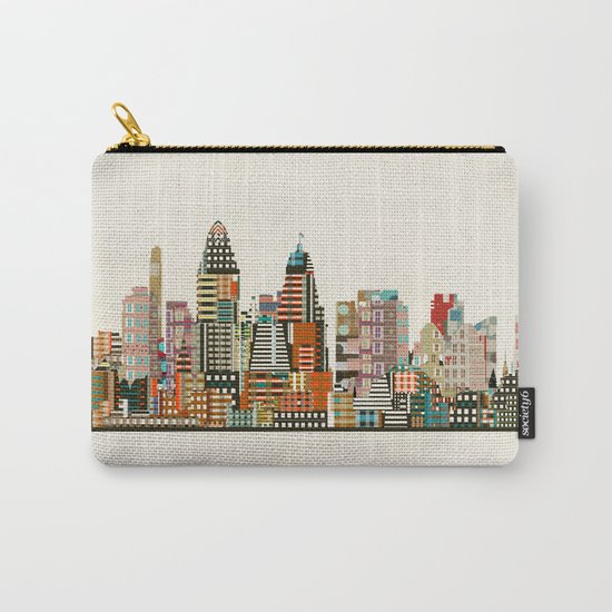 Cincinnati Ohio skyline Carry-All Pouch