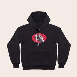 Painful Experiment With Stabbed Hand | Horror Art Hoody