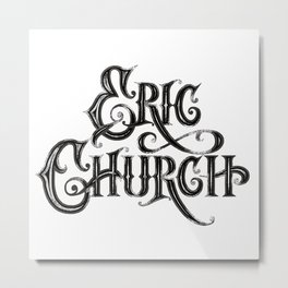 Premium Colection Eric-Church Metal Print