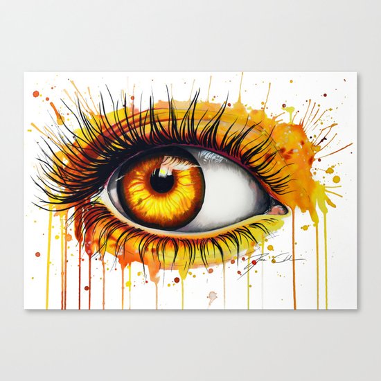 -Soul fire- Canvas Print