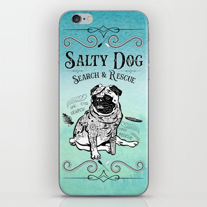 Salty Search and Rescue iPhone Skin
