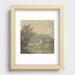 Joseph Mallord William Turner Sir William Hamilton's Villa Recessed Framed Print
