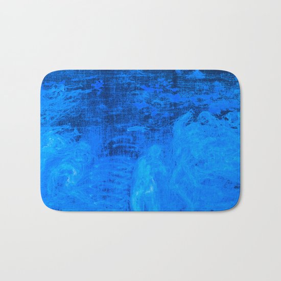 In liquid Indigo Bath Mat