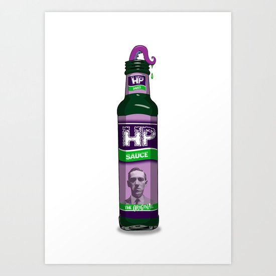 HP Sauce Art Print