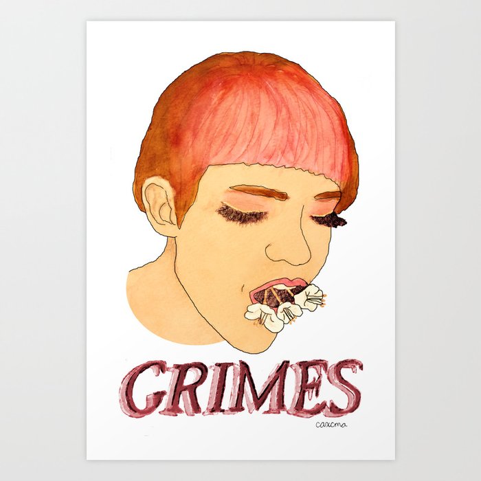 Grimes Art Print