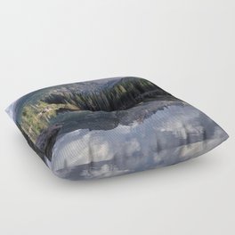 Longs Peak Reflection Floor Pillow