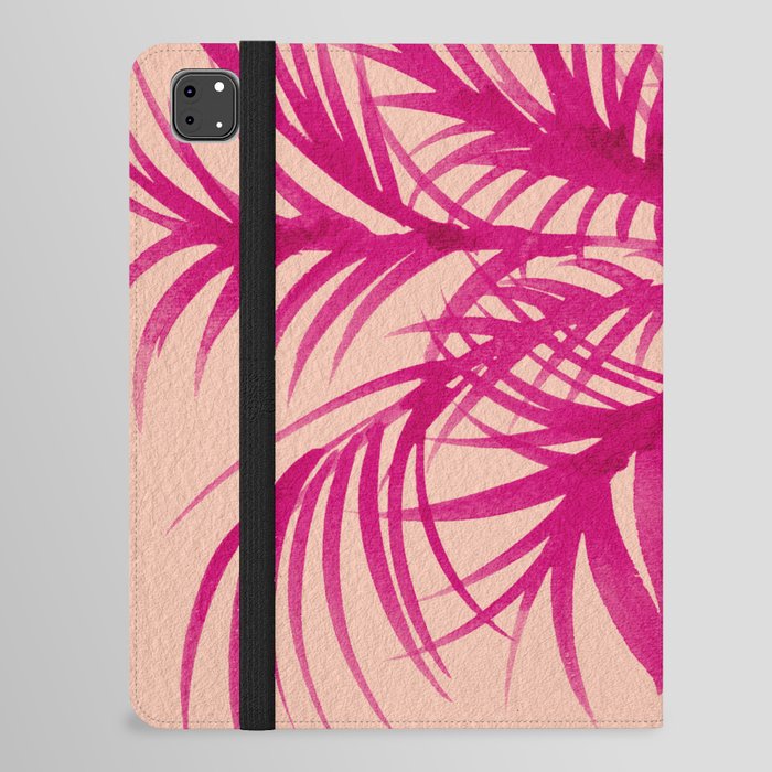 Pink Palms iPad Folio Case