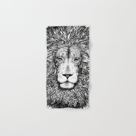 king of the jungle Hand & Bath Towel