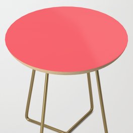 Festive Red Side Table
