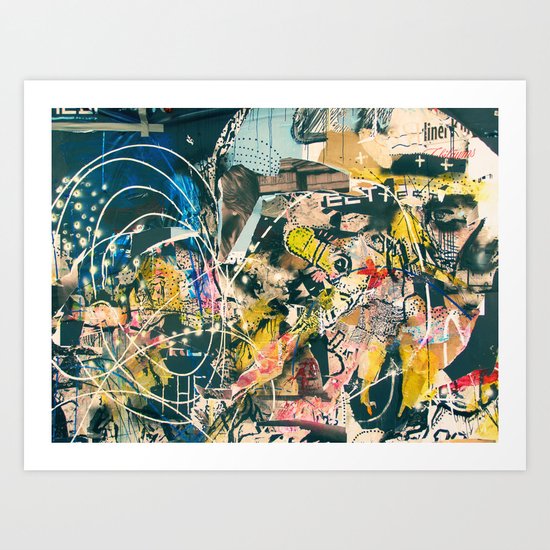 Graffiti is Art (Abstract) Art Print