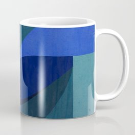 blue abstract #4 Coffee Mug
