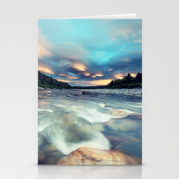 Lenticular Riverscape Stationery Cards