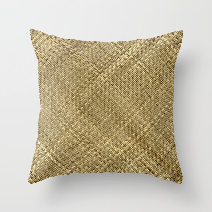 Basket Weaving Throw Pillow